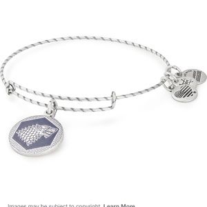 Alex and Ani Game of Thrones, Winter is Coming Charm Bangle